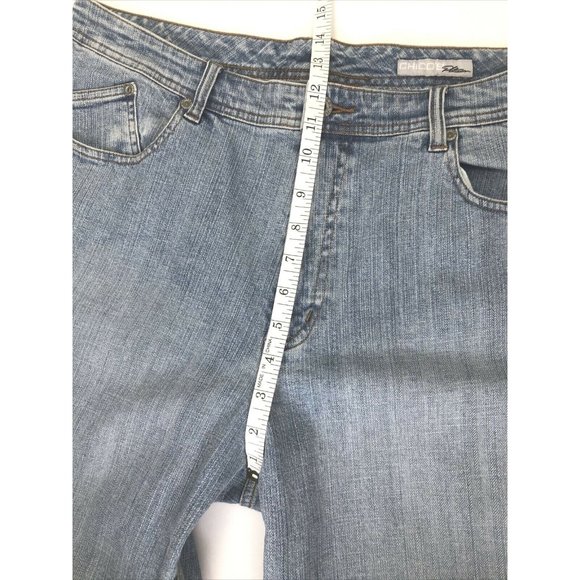 Chico's Platinum Jeans Size 3 Capri - Picture 4 of 6